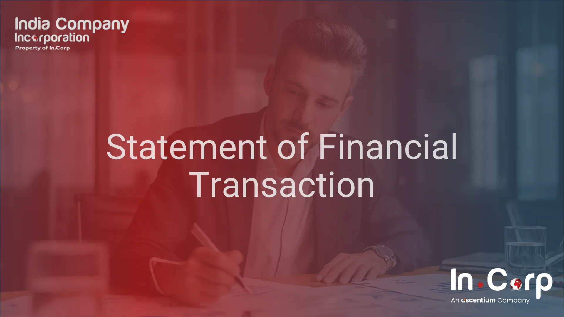 Statement of financial transaction