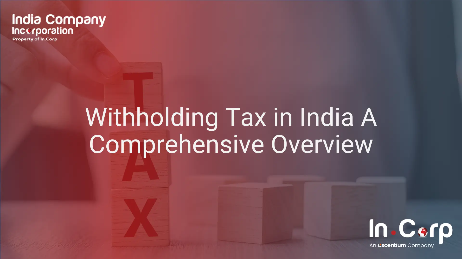 Witholding taxes in India